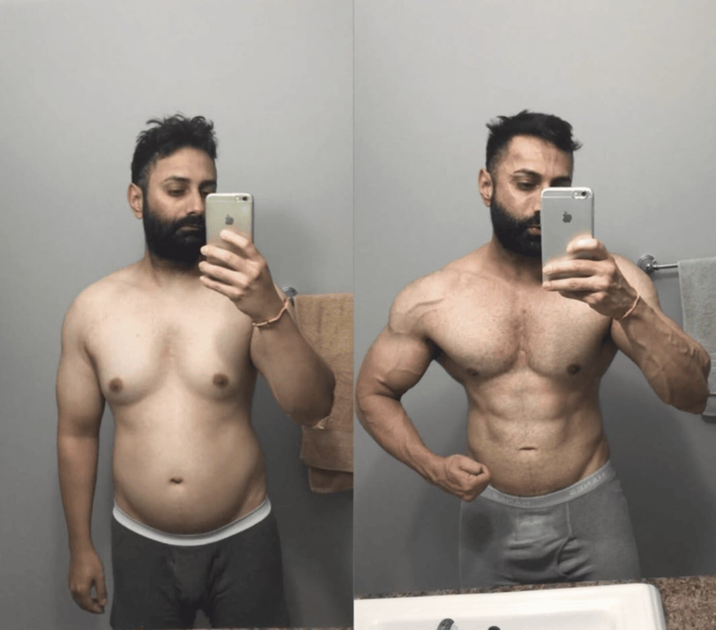 Level Up Fitness Club member transformation 20 — before and after