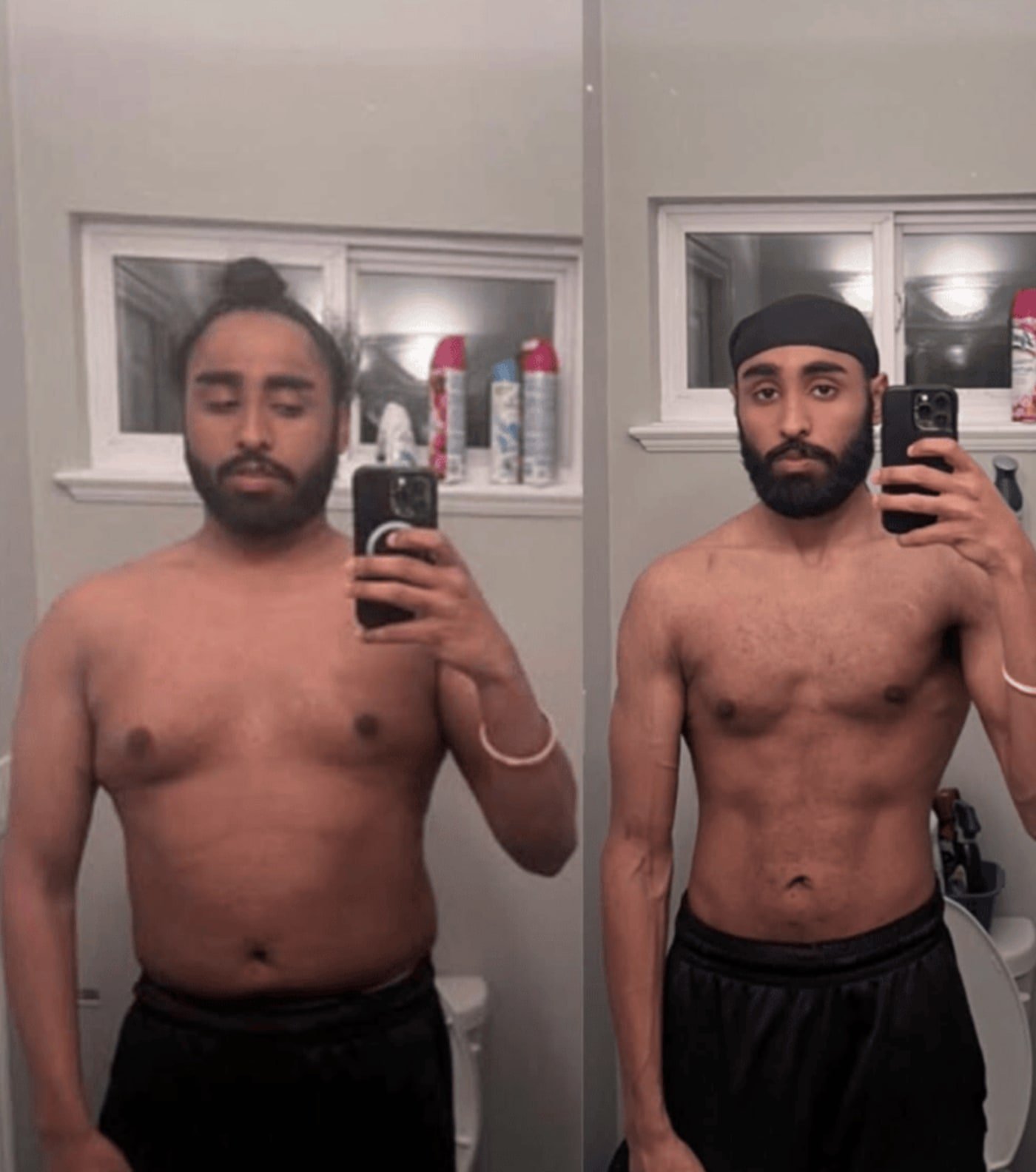 Level Up Fitness Club member transformation 21 — before and after