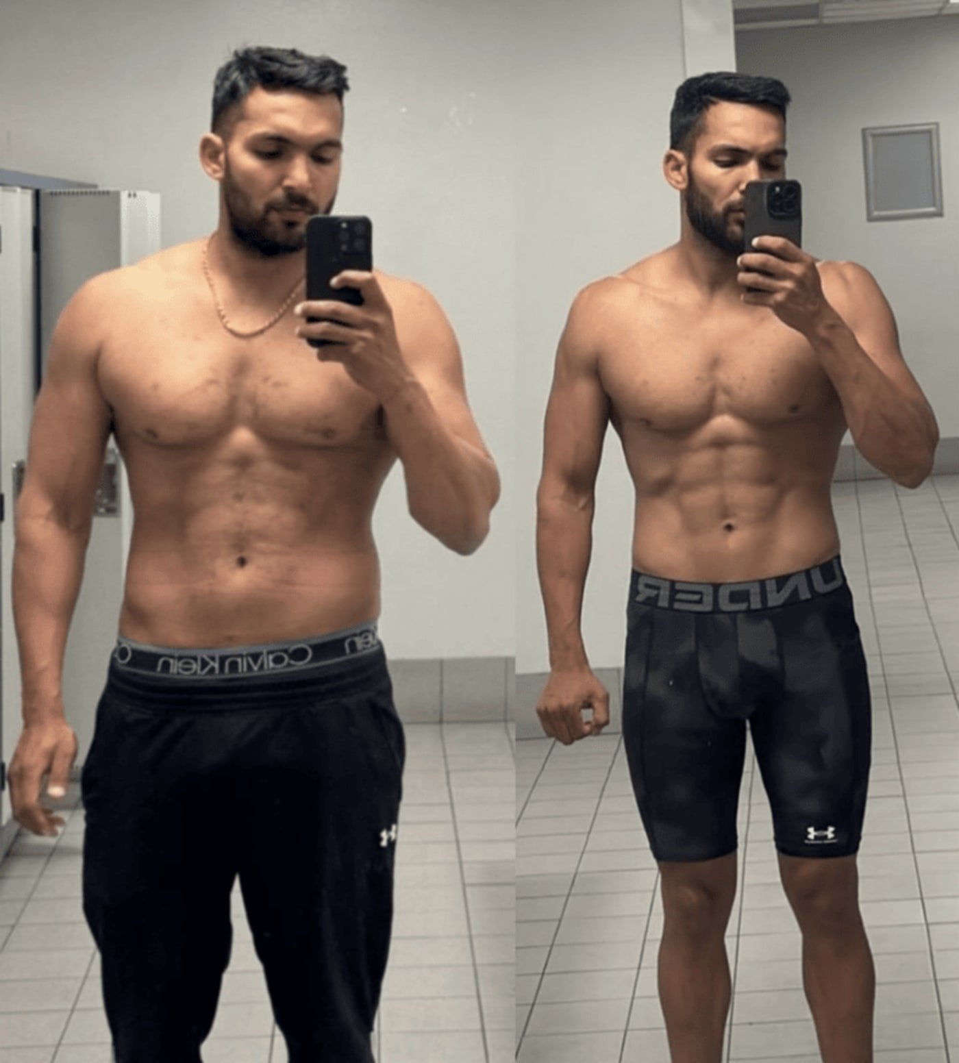 Level Up Fitness Club member transformation 9 — before and after
