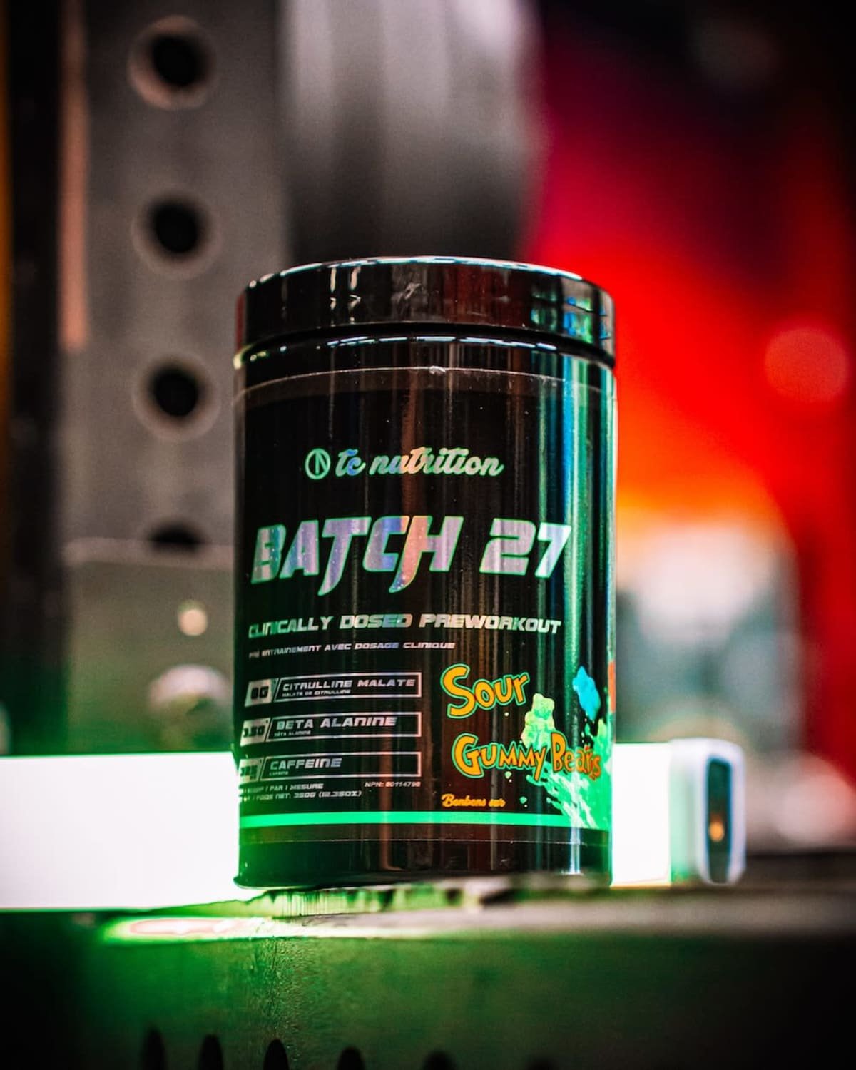 Supplement selection at Level Up Fitness Club